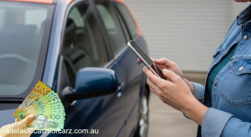Woman Calling Adelaide Cash for Cars
