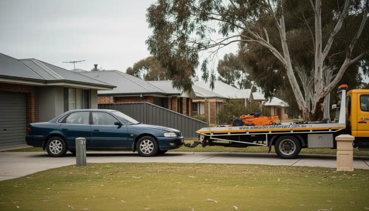 towing truck car removing adelaide